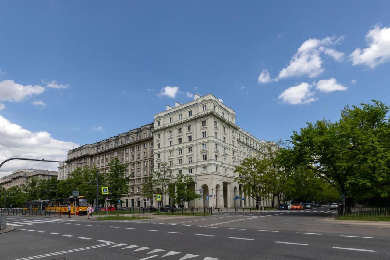 Przestronny Apartament Z Widokiem Na Miasto W Warszawie Warschau Exterior foto
